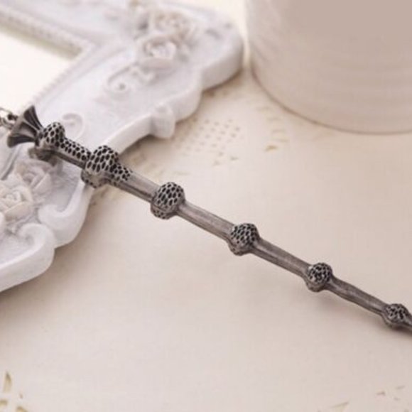 Harry potter Wand Necklace Dumbledore Elder Wand - Picture 3 of 8